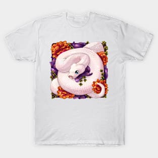 Snake in flowers T-Shirt